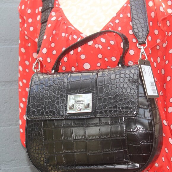 Guess black crossbody bag - Picture 1 of 6